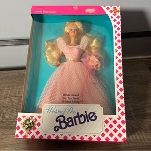 Barbie Bridesmaid Doll - Pink Gown